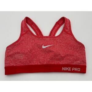 Nike Pro Dri-Fit Sports Bra Red Women’s Size Small